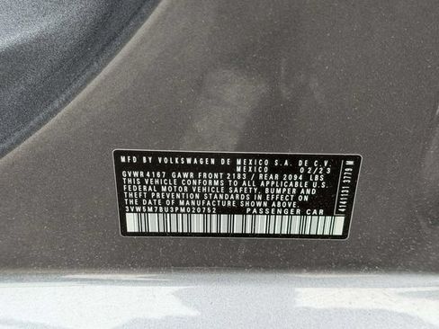 Certified 2023 Volkswagen Jetta S FWD image 19