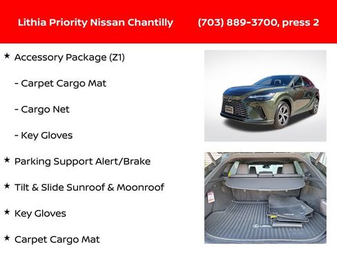 Used 2023 Lexus RX 350 Premium w/ Accessory Package (Z1) AWD/4WD image 18
