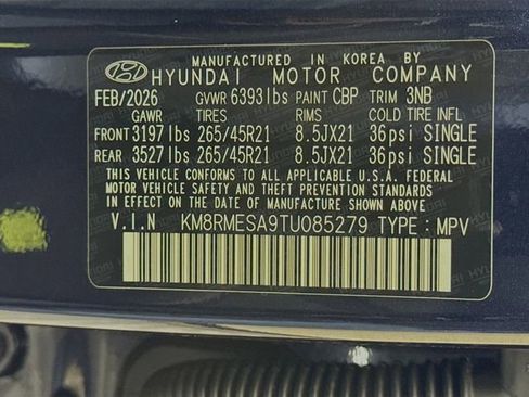 New 2026 Hyundai Palisade Calligraphy AWD/4WD image 55