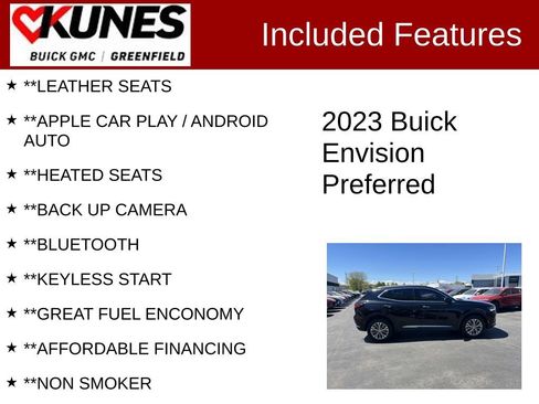 Used 2023 Buick Envision Preferred FWD image 2