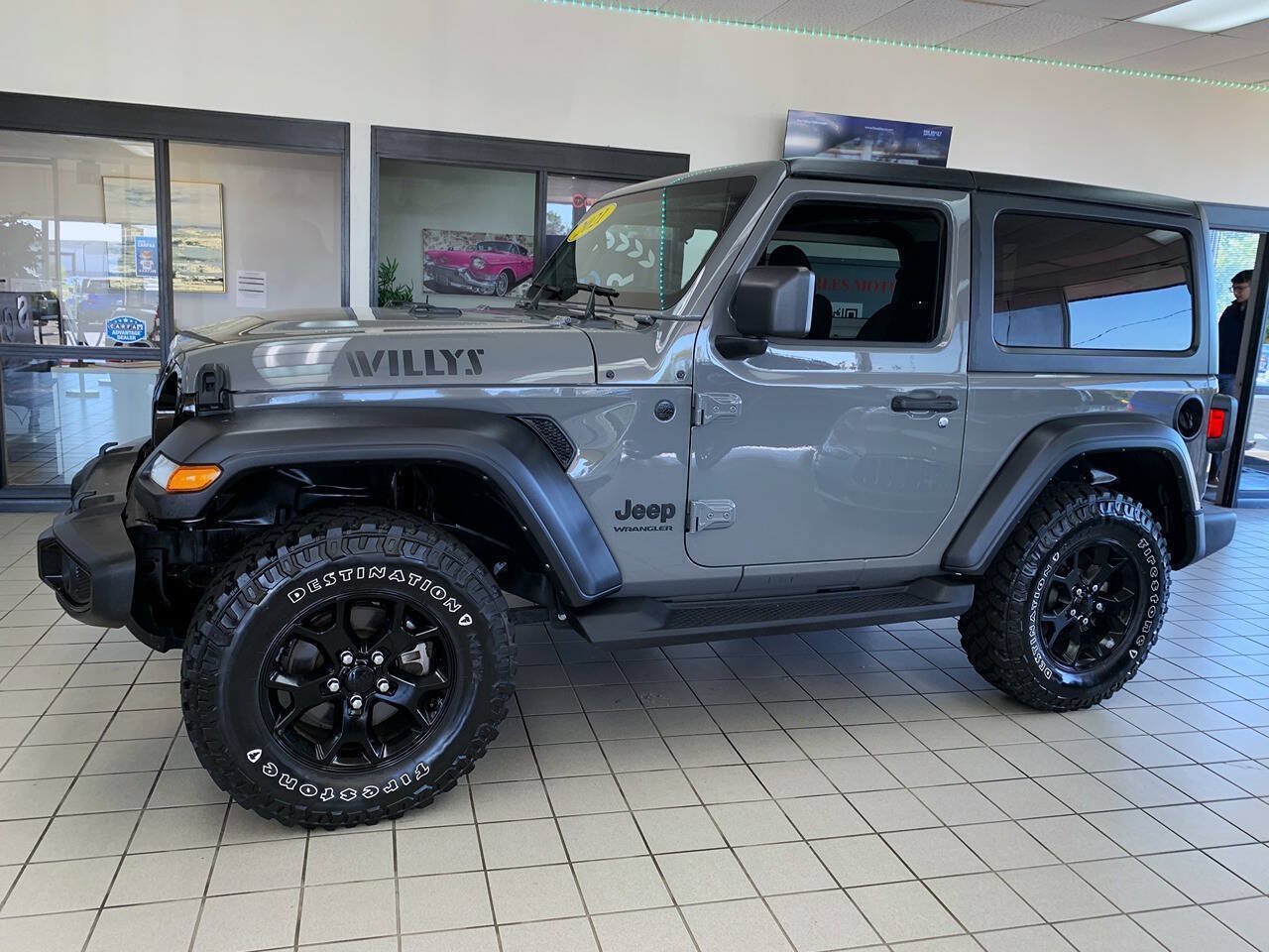 Used 2021 Jeep Wrangler Sport AWD/4WD image 3