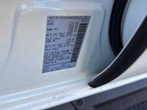 New 2026 Nissan Frontier PRO-4X w/ Pro Premium Package image 32