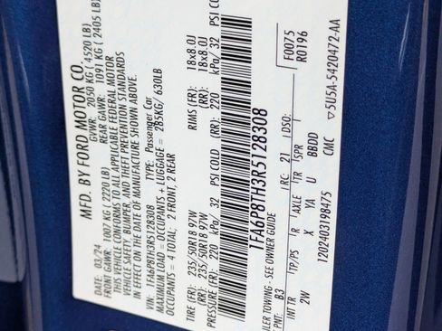 Certified 2024 Ford Mustang EcoBoost image 31