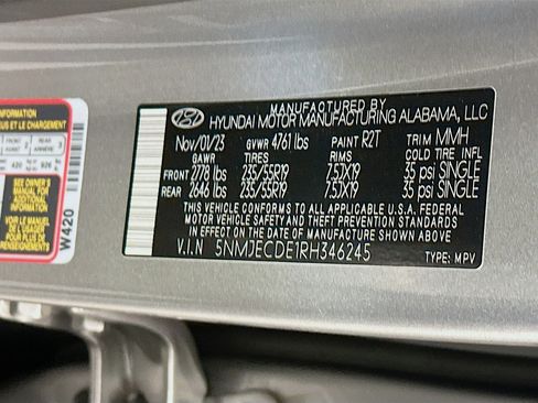 Used 2024 Hyundai Tucson Limited image 12