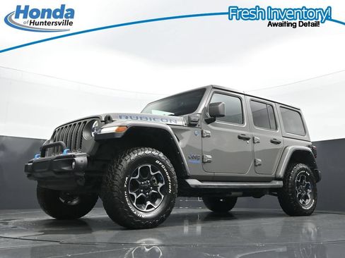 Used 2022 Jeep Wrangler Unlimited Rubicon 4xe w/ Steel Bumper Group AWD/4WD image 31