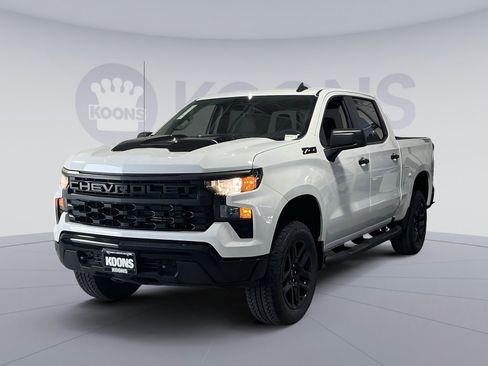 New 2026 Chevrolet Silverado 1500 Custom Trail Boss w/ Turbomax Blackout Package AWD/4WD image 1