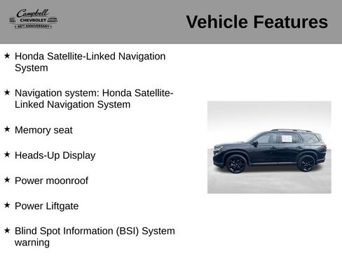 Used 2025 Honda Pilot Black Edition image 5