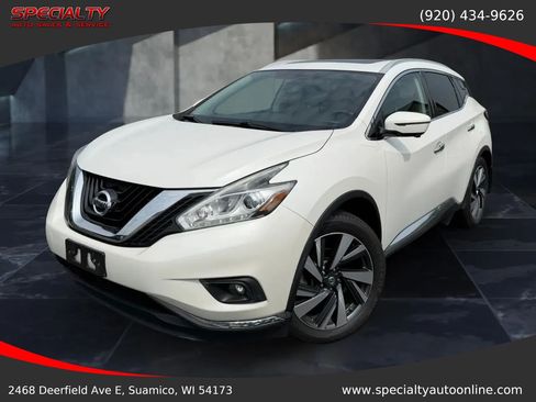 Used 2018 Nissan Murano Platinum w/ Cargo Package AWD/4WD image 1