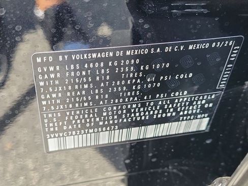 New 2026 Volkswagen Taos SE AWD/4WD image 30