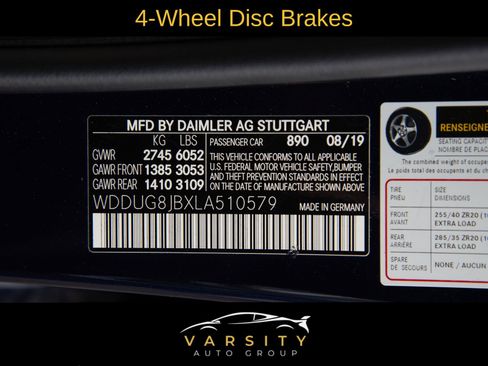 Used 2020 Mercedes-Benz S 63 AMG 4MATIC Sedan image 47