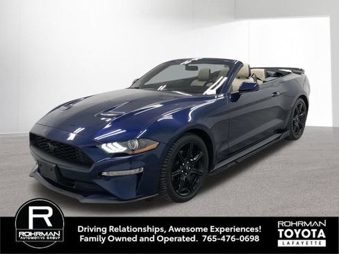 Used 2020 Ford Mustang Premium w/ Black Accent Package RWD image 1