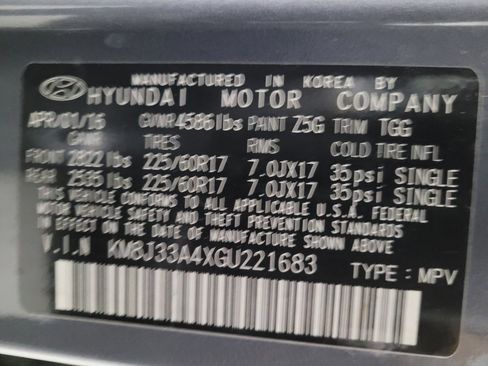 Used 2016 Hyundai Tucson SE w/ Option Group 02 image 33