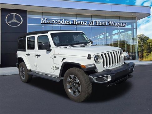 Used 2021 Jeep Wrangler Unlimited Sahara w/ Dual Top Group image 1