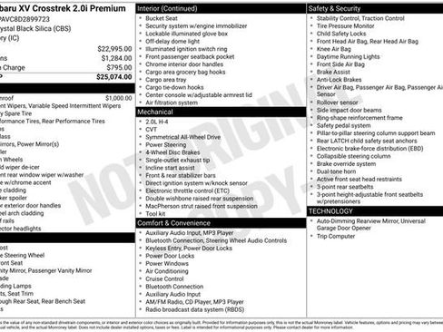 Used 2013 Subaru Crosstrek 2.0i Premium image 29