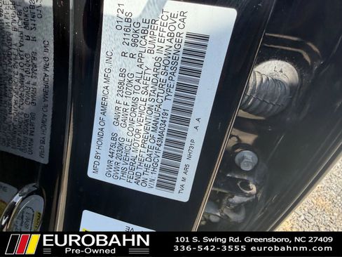 Used 2021 Honda Accord Sport Special Edition image 33