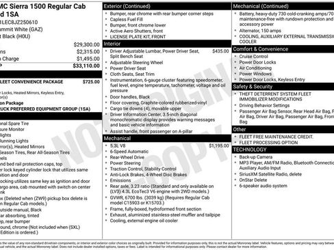 Used 2018 GMC Sierra 1500 2WD Regular Cab image 2