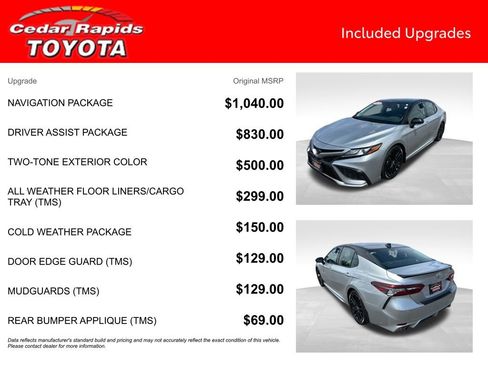Certified 2023 Toyota Camry XSE w/ Navigation Package FWD image 7