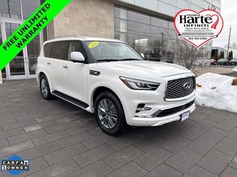 Certified 2023 INFINITI QX80 Luxe w/ Cargo Package image 1