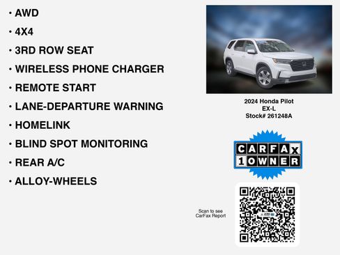 Certified 2024 Honda Pilot EX-L image 7
