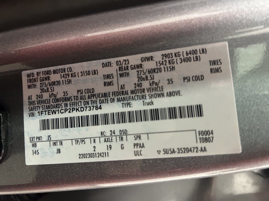 Used 2023 Ford F150 XL w/ STX Appearance Package RWD image 33