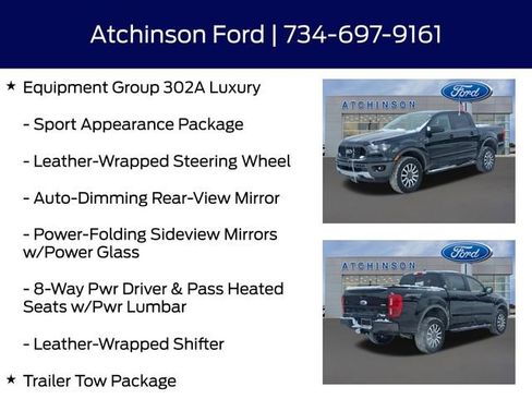 Used 2020 Ford Ranger XLT w/ Equipment Group 302A Luxury image 12