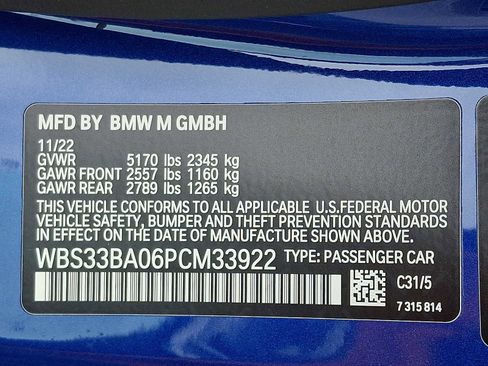 Used 2023 BMW M4 xDrive Competition w/ M Carbon Exterior Package image 27