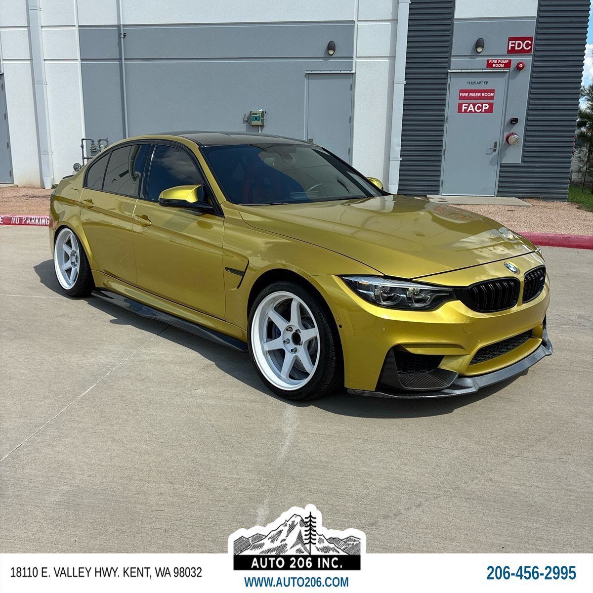 Used 2018 BMW M3 w/ Executive Package RWD image 1