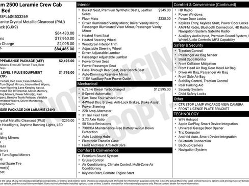 Used 2025 RAM 2500 Laramie w/ Sport Appearance Package AWD/4WD image 26