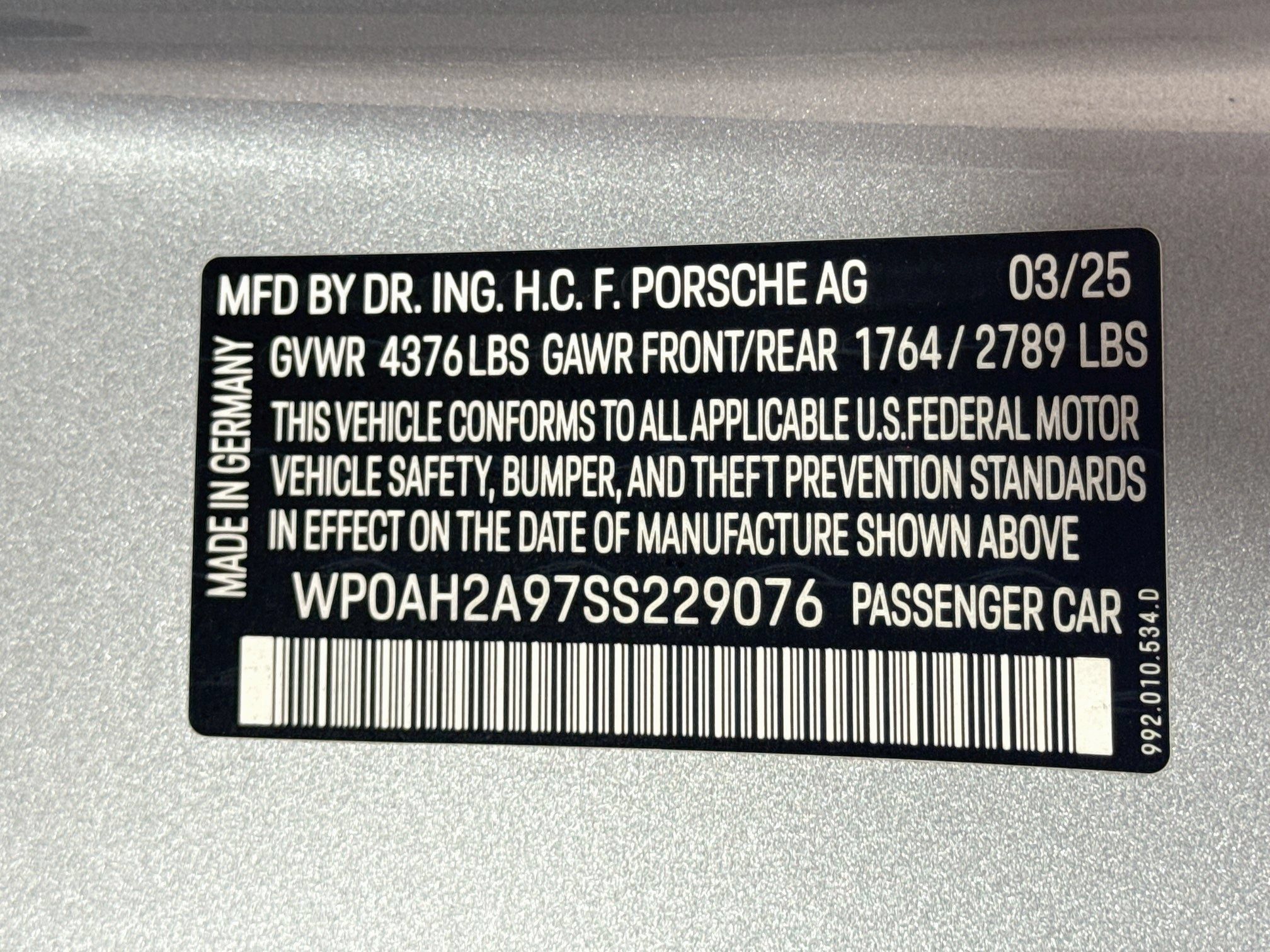 Certified 2025 Porsche 911 Carrera S RWD image 29