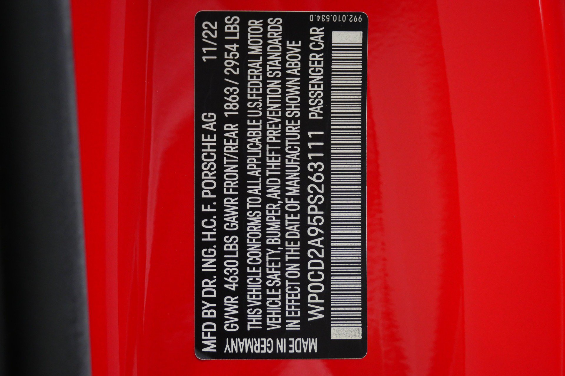 Used 2023 Porsche 911 Cabriolet AWD/4WD image 19