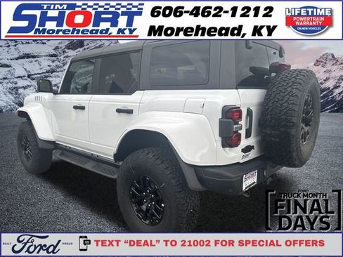 New 2026 Ford Bronco Raptor w/ Interior Carbon Fiber Pack AWD/4WD image 8