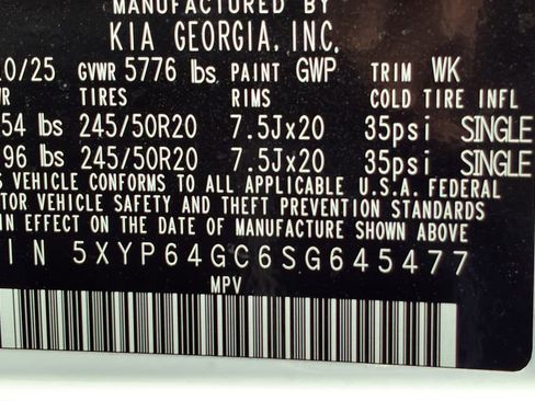 Used 2025 Kia Telluride S FWD image 31