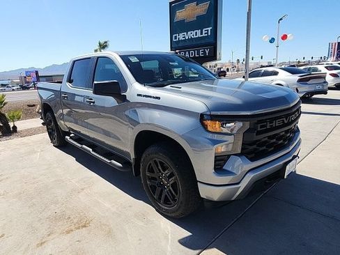 New 2026 Chevrolet Silverado 1500 Custom w/ Turbomax Blackout Package AWD/4WD image 2