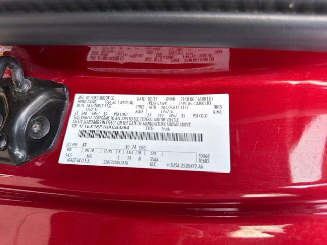 Used 2017 Ford F150 XLT w/ Equipment Group 301A Mid AWD/4WD image 30