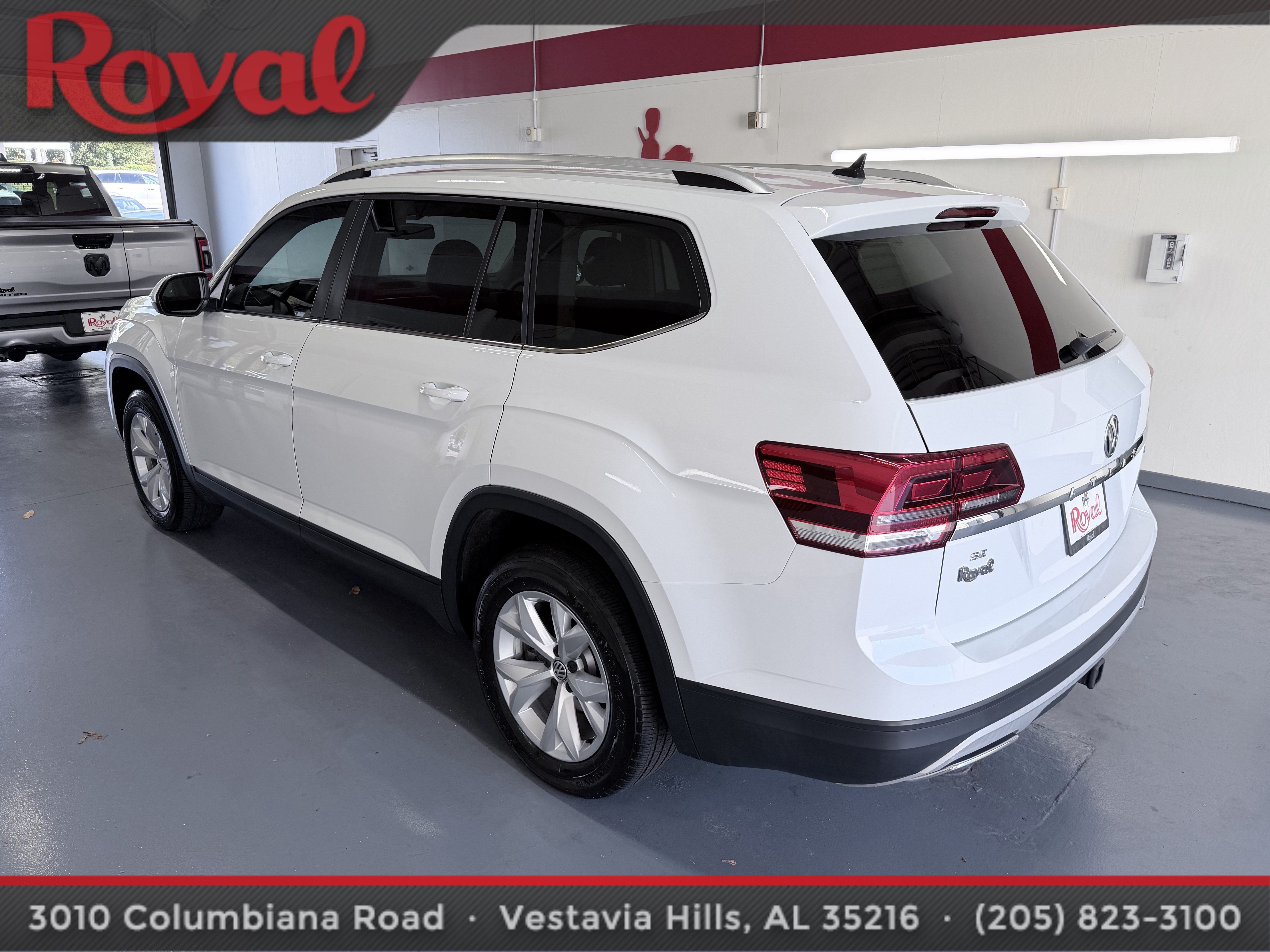 Used 2019 Volkswagen Atlas SE w/ Towing Package FWD image 8