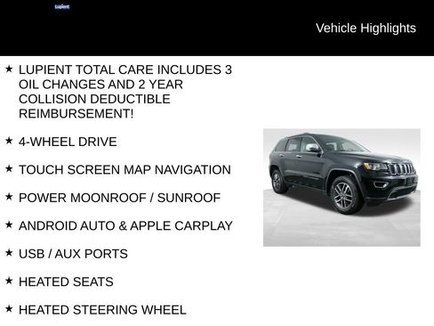 Used 2020 Jeep Grand Cherokee Limited AWD/4WD image 7