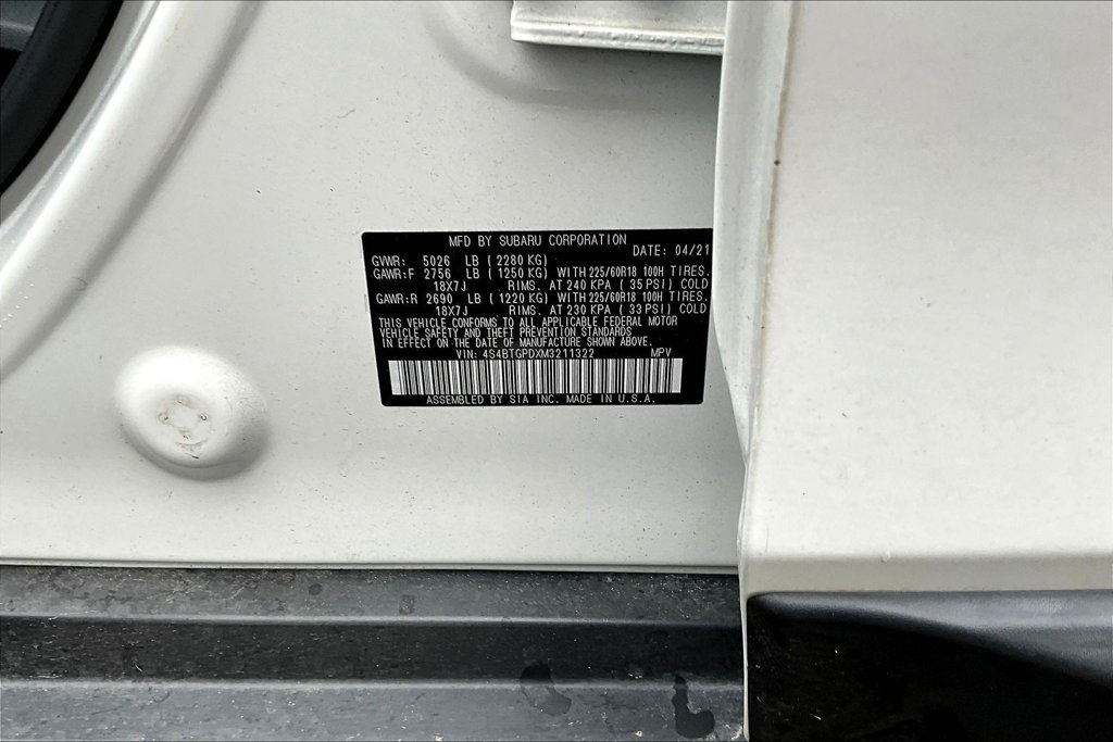 Used 2021 Subaru Outback Touring XT AWD/4WD image 19