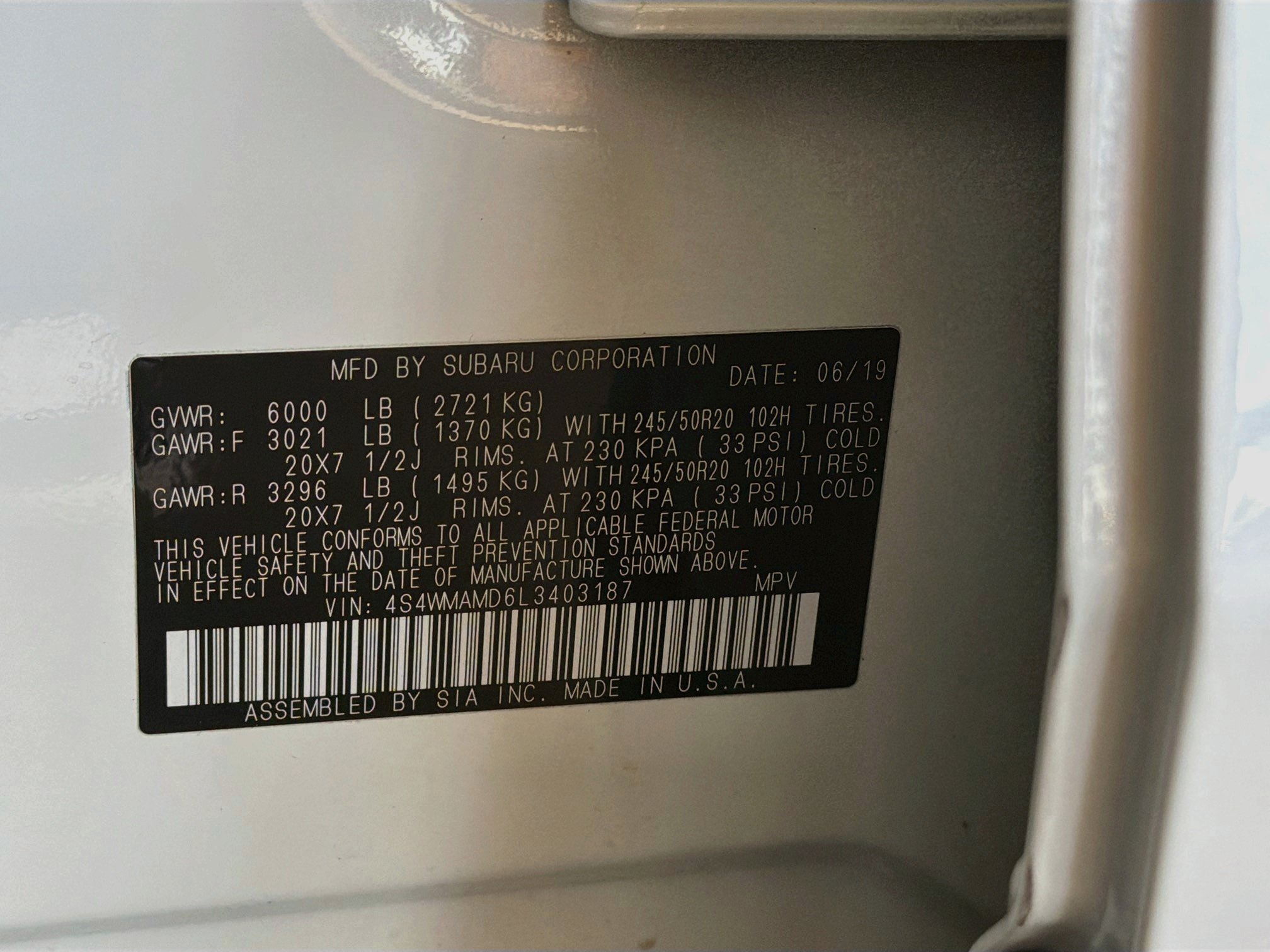 Used 2020 Subaru Ascent Limited AWD/4WD image 12