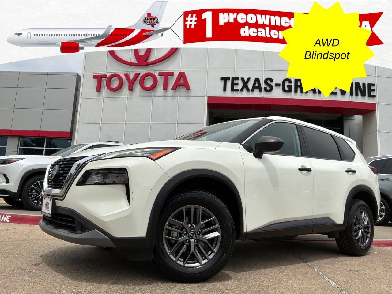 Used 2023 Nissan Rogue S AWD/4WD image 1