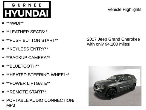 Used 2017 Jeep Grand Cherokee Altitude image 7