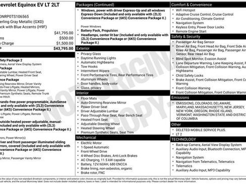 New 2026 Chevrolet Equinox EV LT image 26
