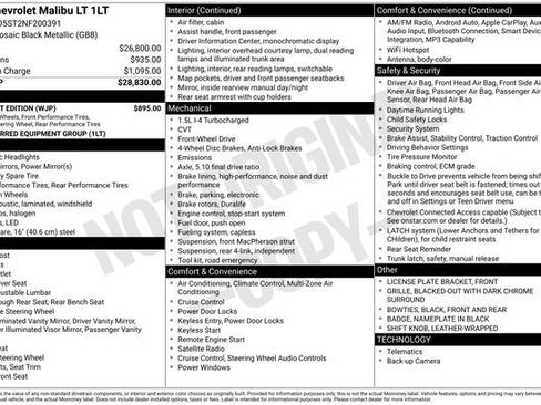 Used 2022 Chevrolet Malibu LT w/ Midnight Edition FWD image 39