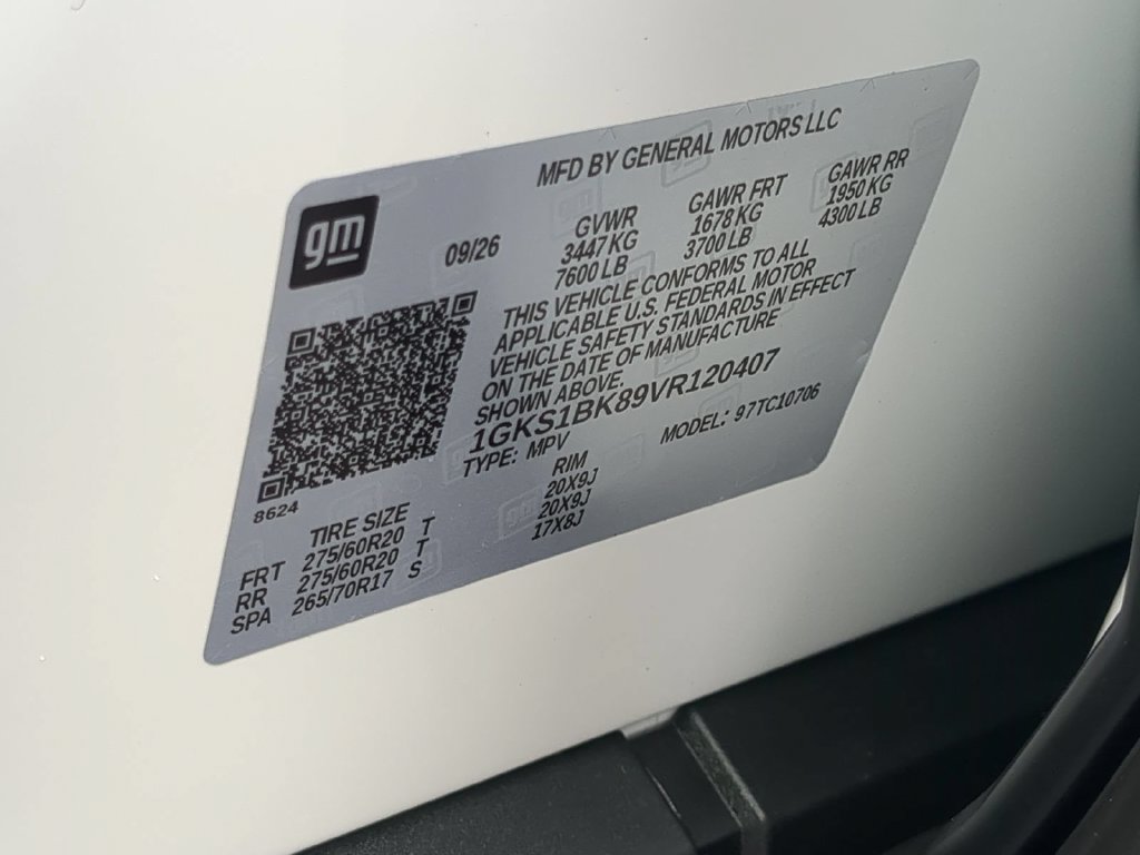 New 2027 GMC Yukon Elevation w/ Elevation Preferred Package RWD image 28