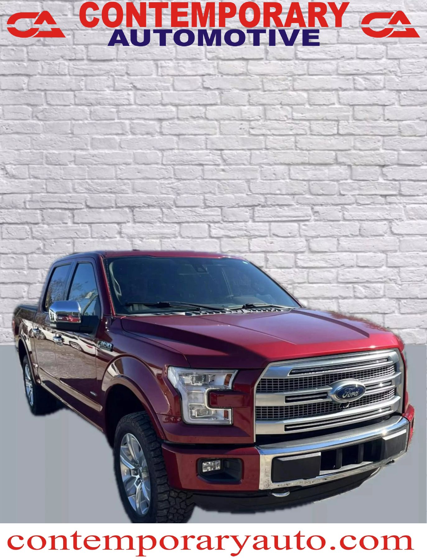 Used 2016 Ford F150 Platinum w/ Equipment Group 701A Luxury AWD/4WD image 1