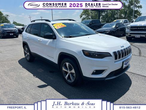 Used 2022 Jeep Cherokee Limited AWD/4WD image 1