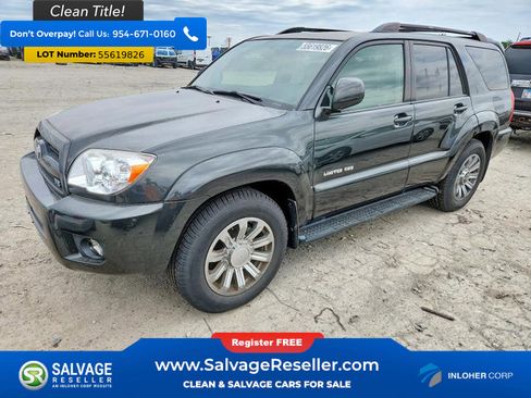 Used 2008 Toyota 4Runner Limited AWD/4WD image 1