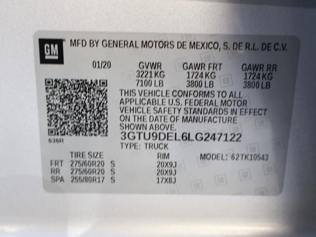 Used 2020 GMC Sierra 1500 SLT w/ SLT Premium Plus Package AWD/4WD image 37