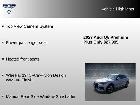 Used 2023 Audi Q5 2.0T Premium Plus w/ Premium Plus Package image 24