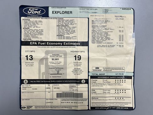 Used 2008 Ford Explorer Sport Trac Adrenalin image 36