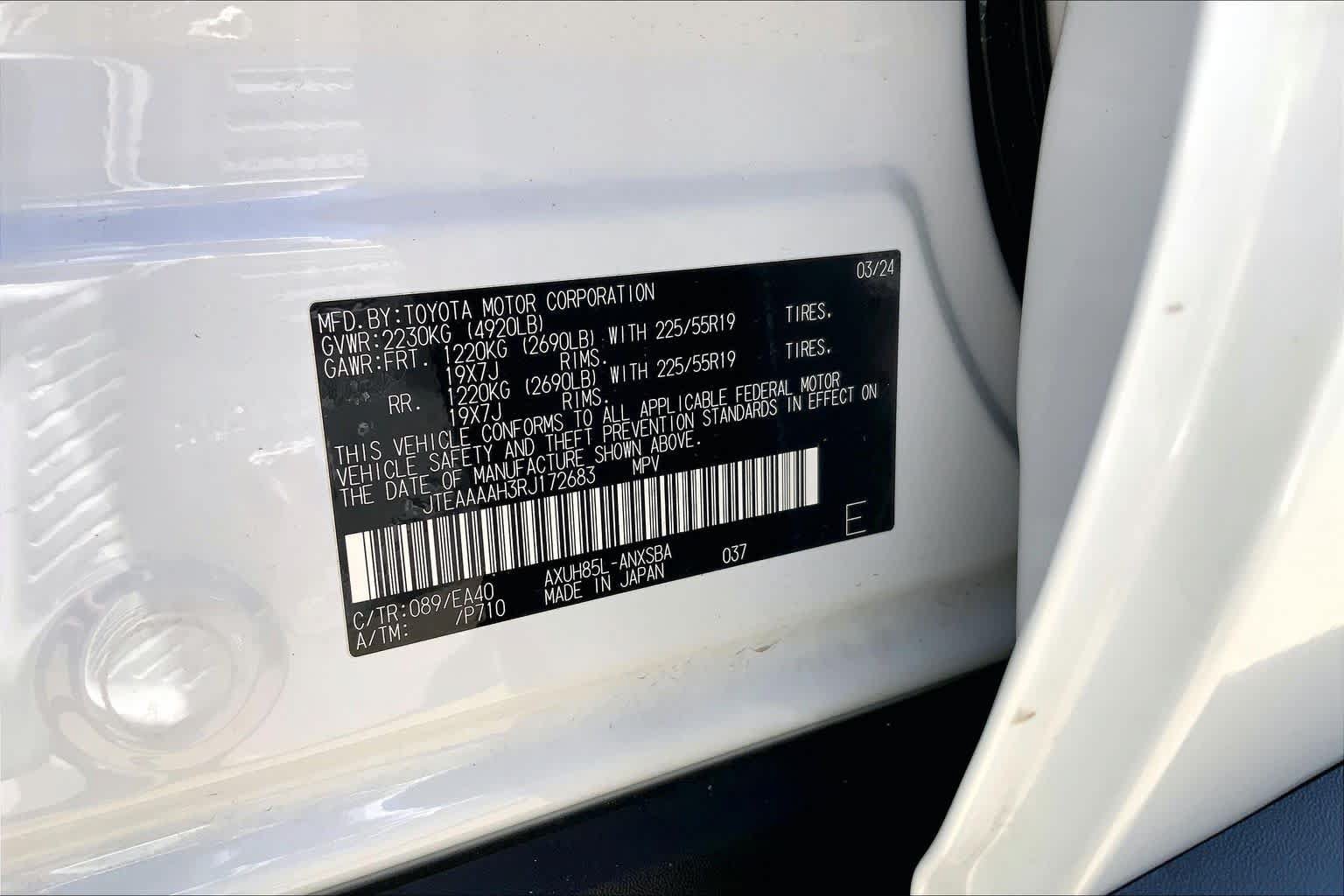 Used 2024 Toyota Venza Limited AWD/4WD image 33